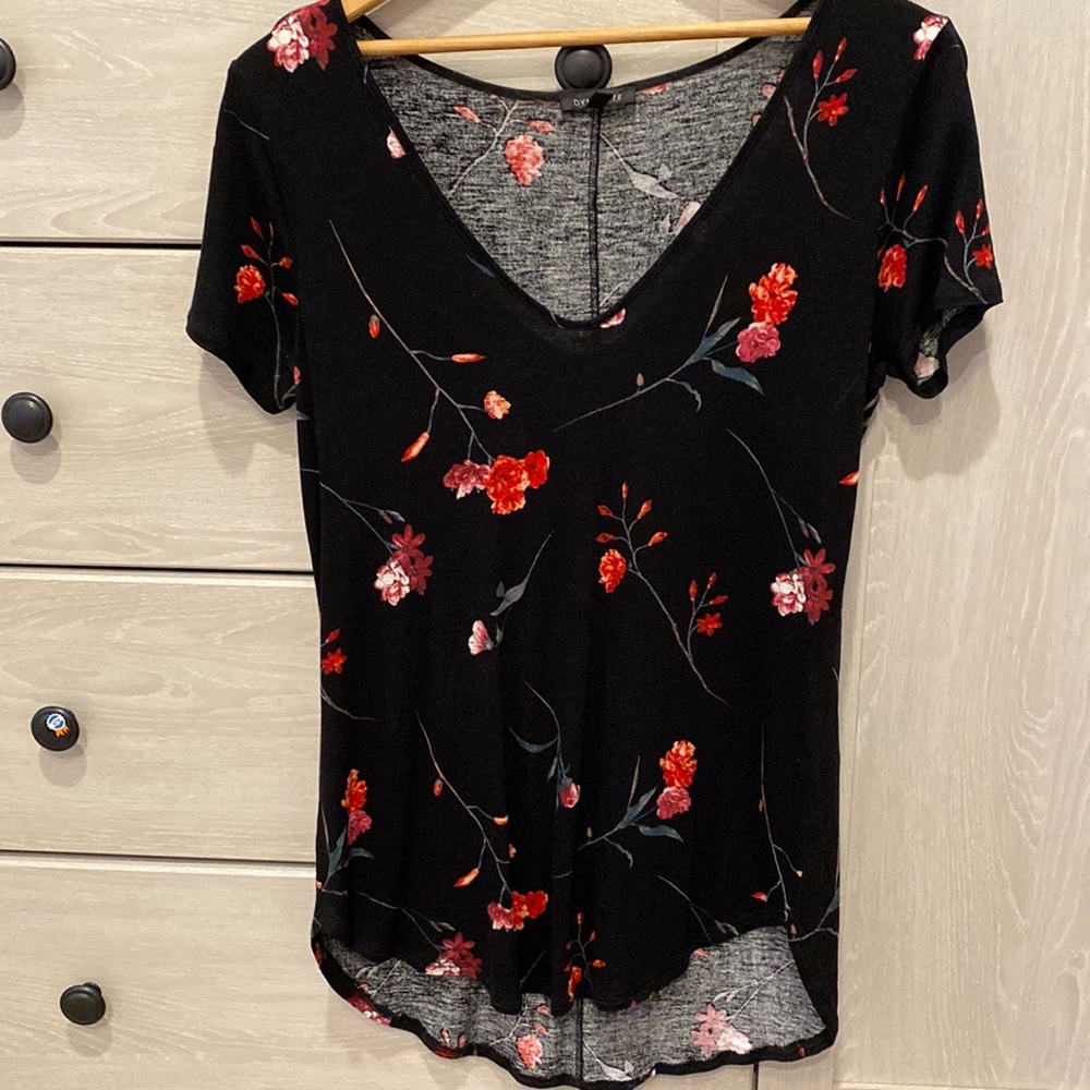 Dynamite top floral print size small